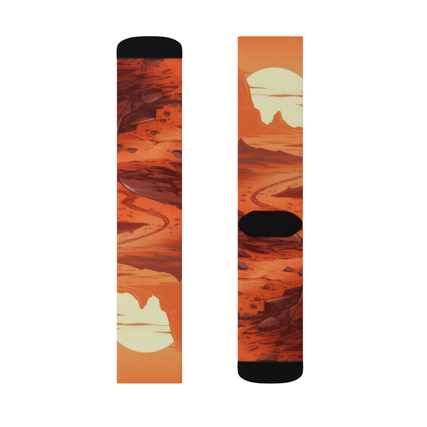 Aliens and UFOs Design, Abstract Art, Space, Mars, Socks
