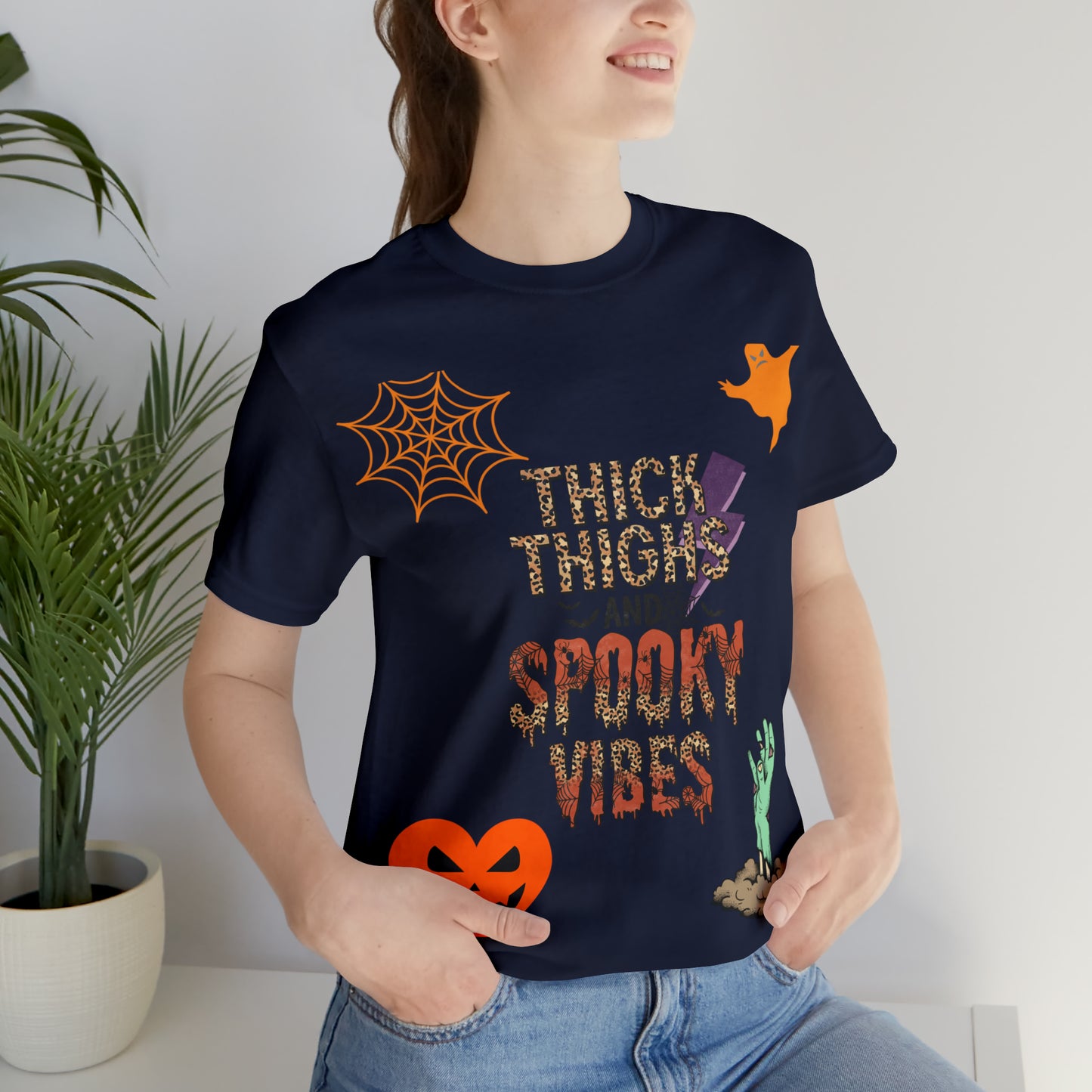 Halloween Design,  Spooky Halloween, Unisex Jersey Short Sleeve Tee