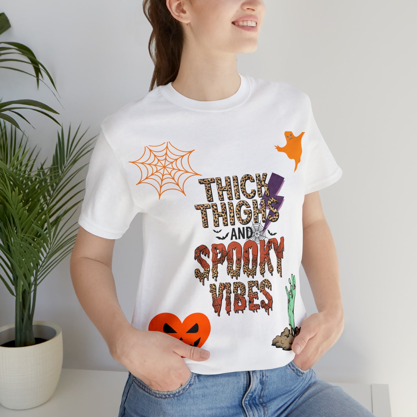 Halloween Design,  Spooky Halloween, Unisex Jersey Short Sleeve Tee