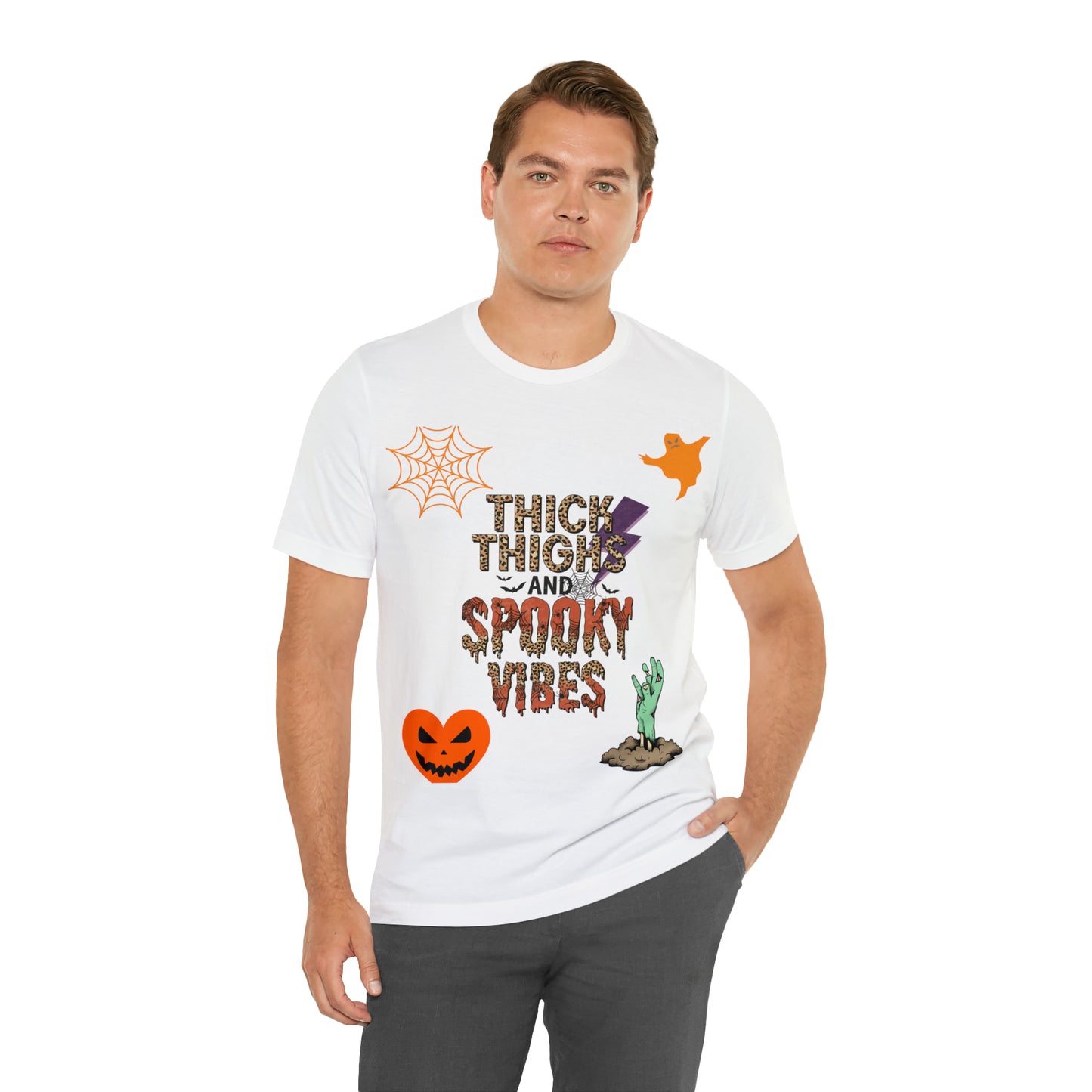 Halloween Design,  Spooky Halloween, Unisex Jersey Short Sleeve Tee