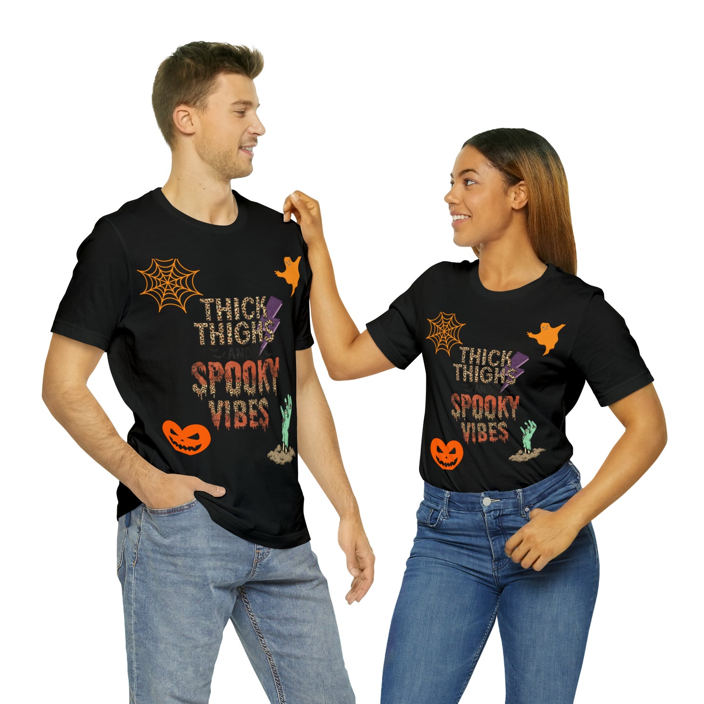 Halloween Design,  Spooky Halloween, Unisex Jersey Short Sleeve Tee