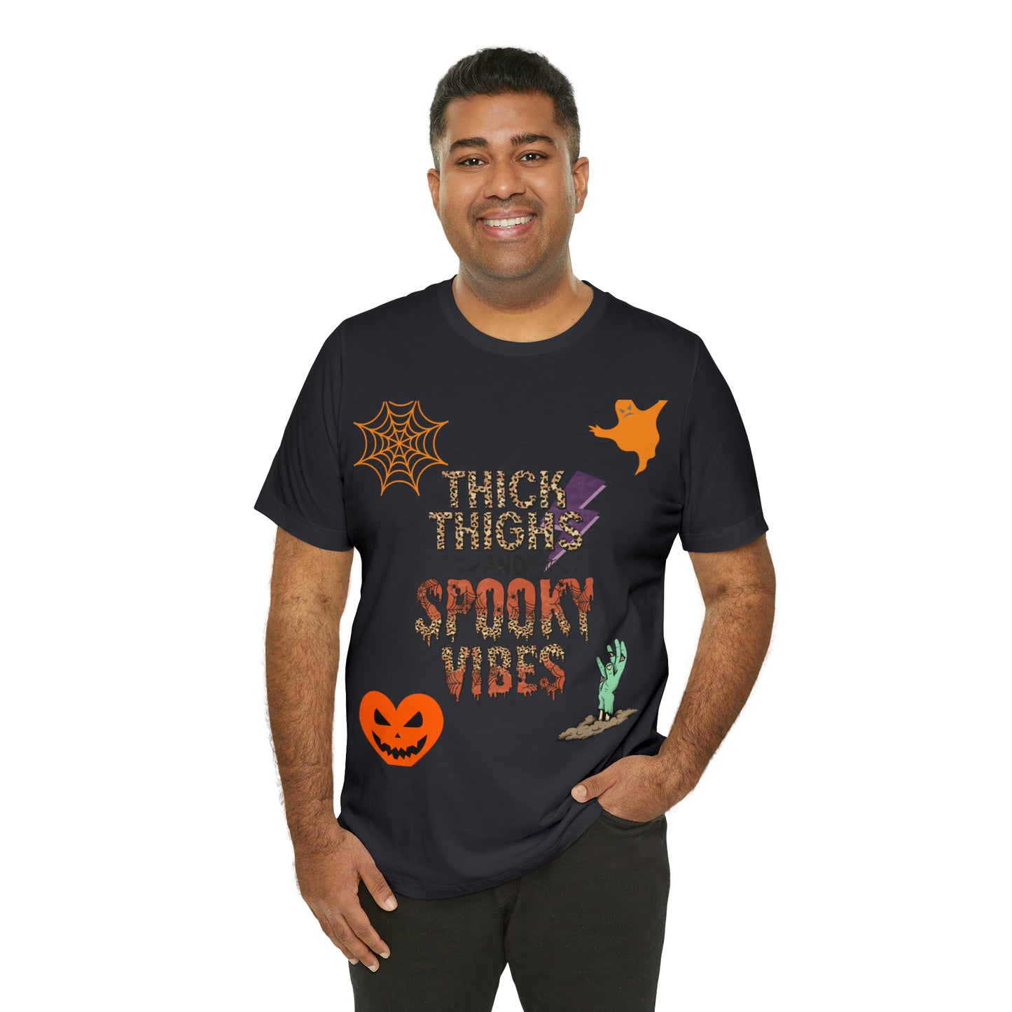 Halloween Design,  Spooky Halloween, Unisex Jersey Short Sleeve Tee