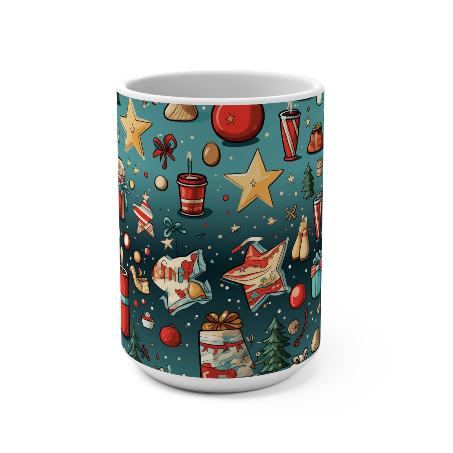 Christmas Mug, Christmas Season, Christmas Style, Christmas Gift,  Mug 15oz