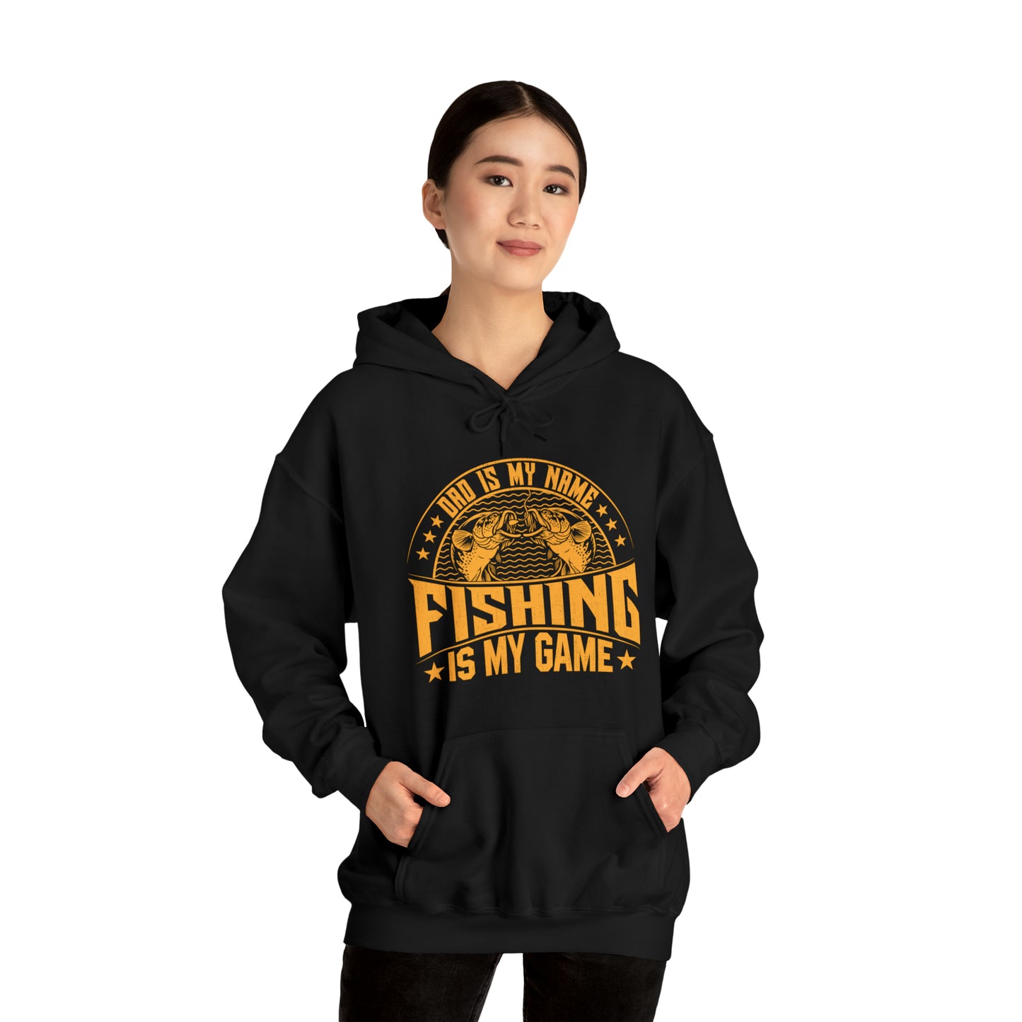 Fishing Style, Outdoors Style,  Unisex Heavy Blend Hooded Sweatshirt