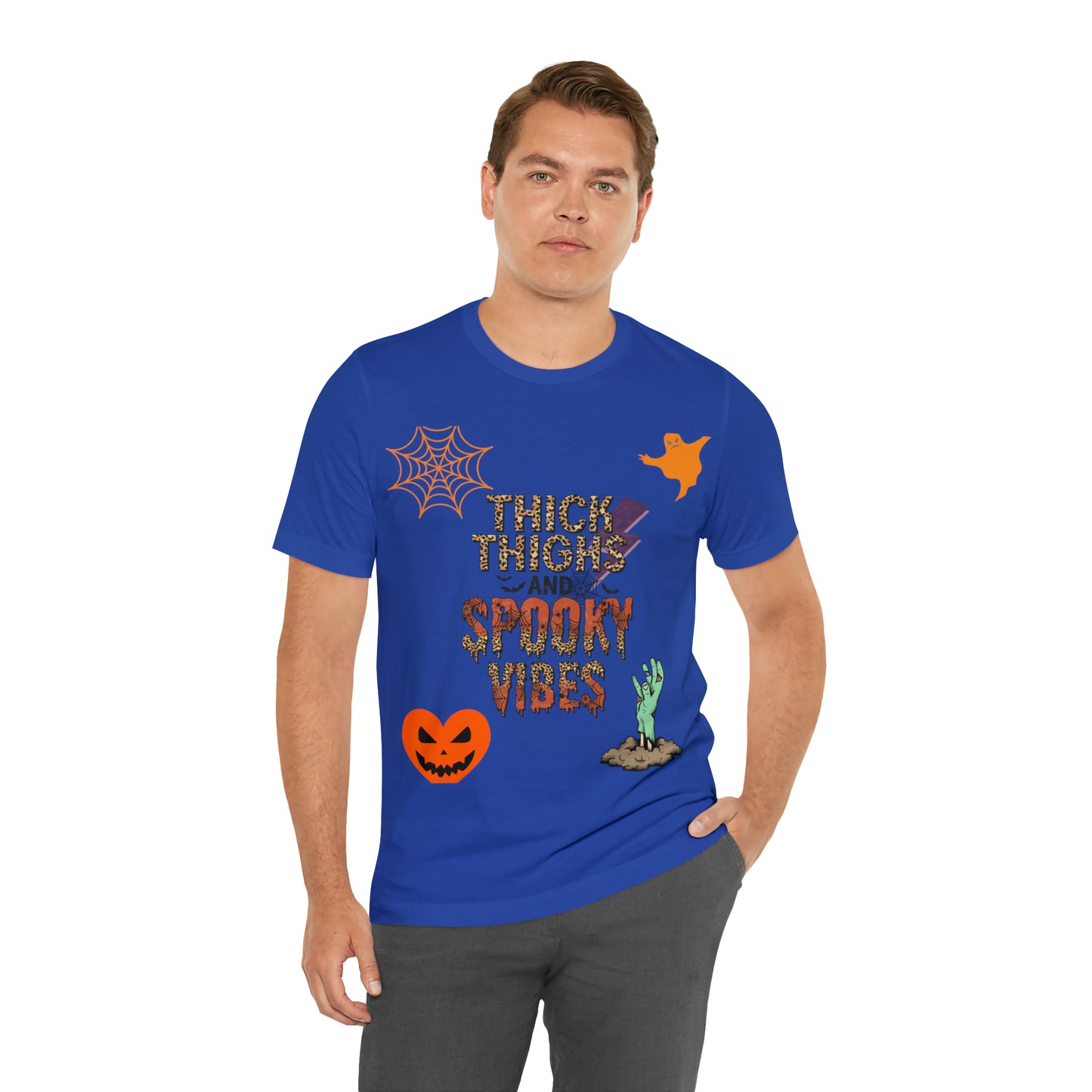 Halloween Design,  Spooky Halloween, Unisex Jersey Short Sleeve Tee