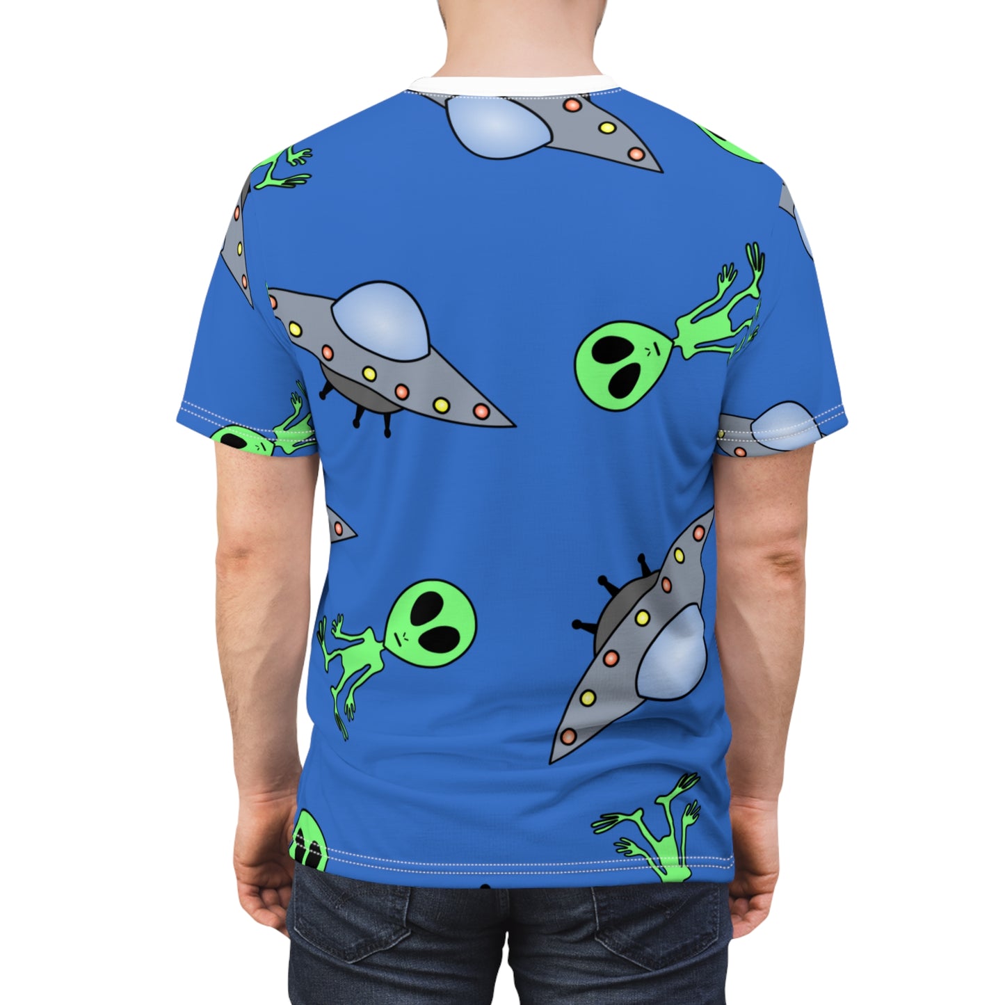 Aliens and UFO, Aliens Style, Aliens Art, Abstract Style, Mars Project, Unisex Tee