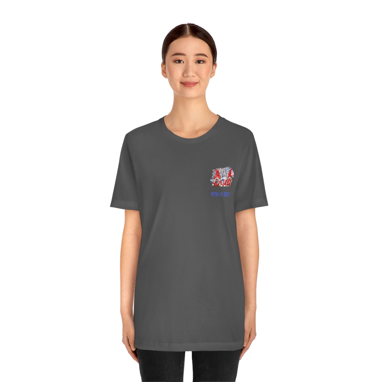 4th of July, America's Day, USA, God Bless America,  Short Sleeve Tee