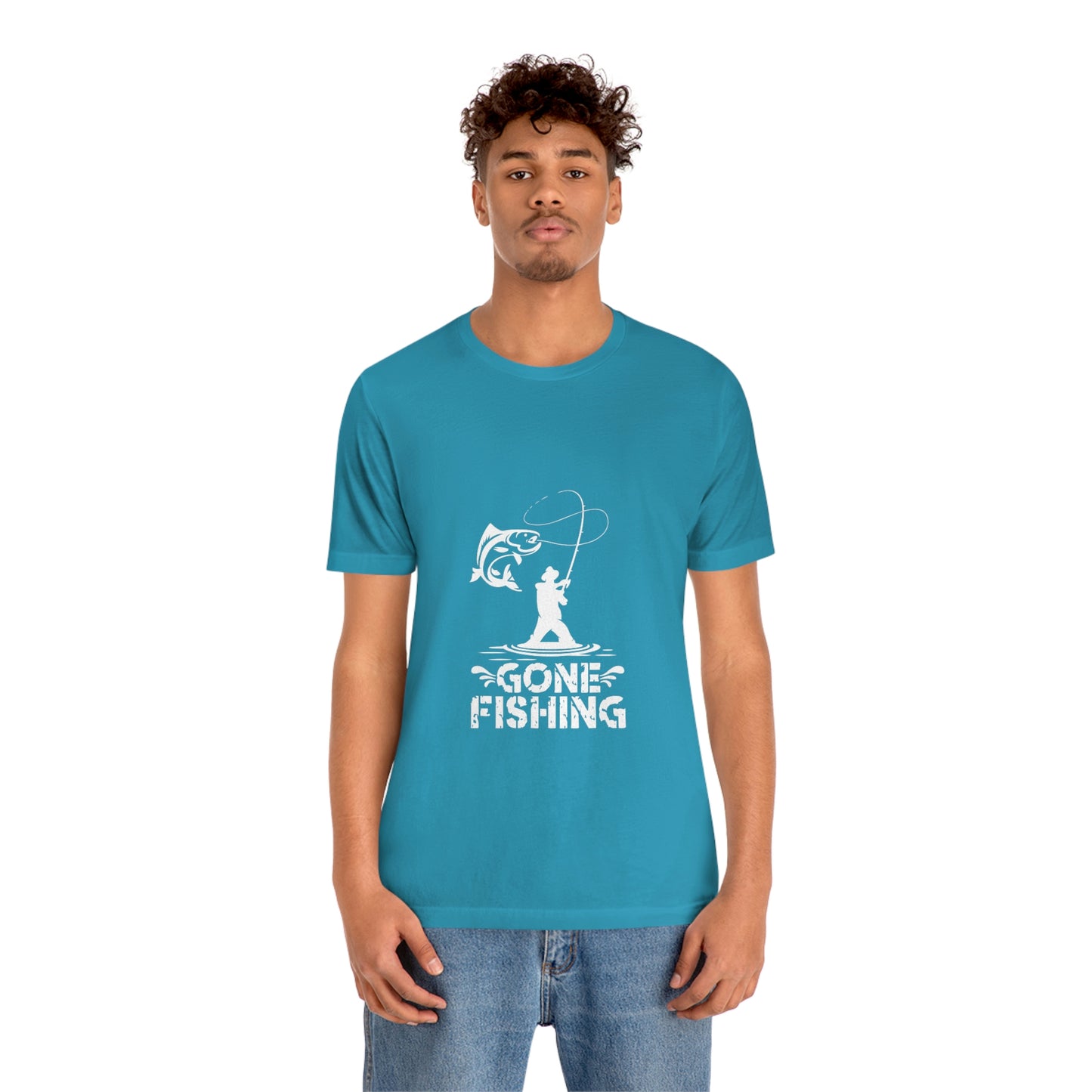 Gone Fishing, Fishing Style,  Short Sleeve Tee