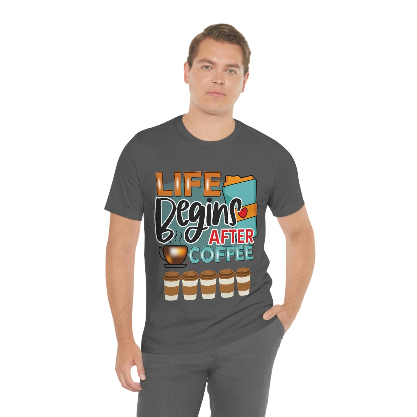 Coffee Time, Coffee Lovers,  Short Sleeve Tee