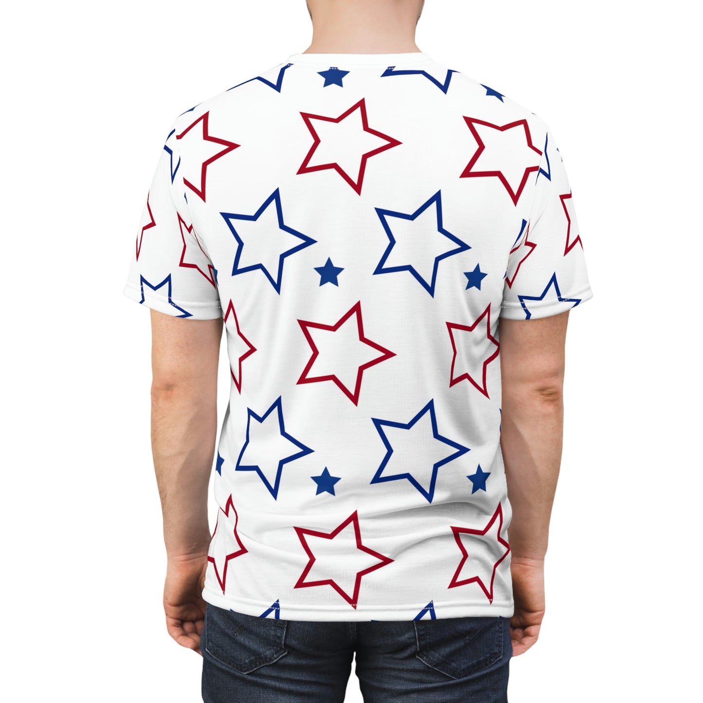 4th of July Style, Abstract Style, Unisex Cut & Sew Tee