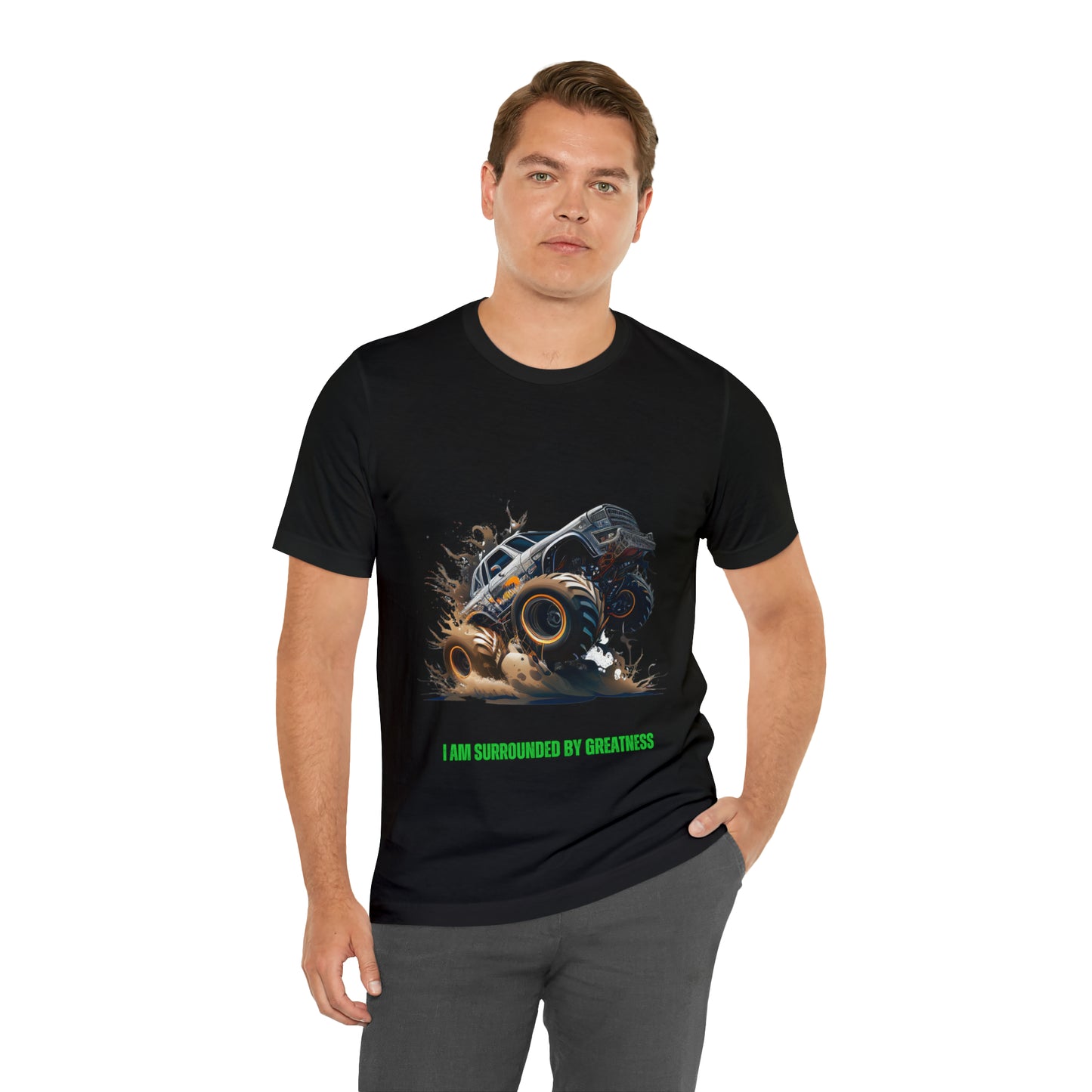 Monster Truck, Wild and Strong Style, Unisex Jersey Short Sleeve Tee