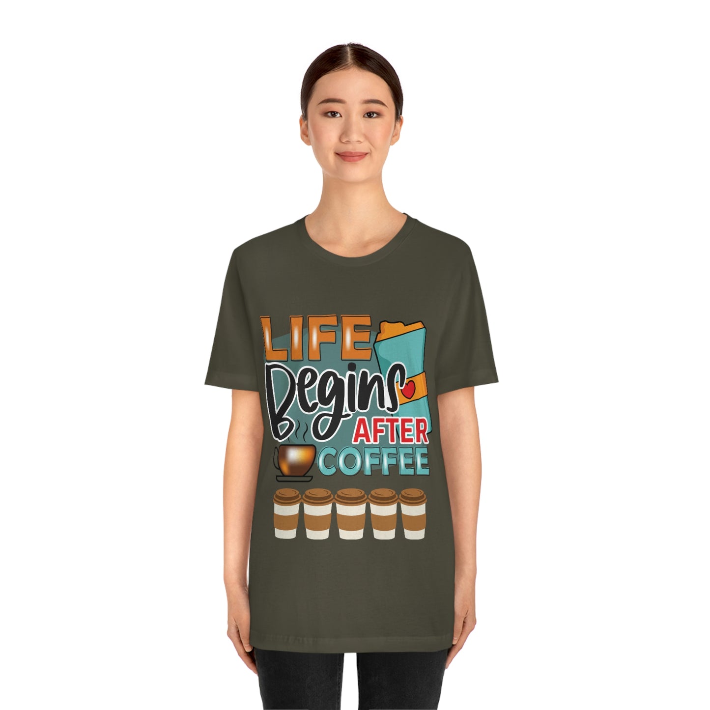 Coffee Time, Coffee Lovers,  Short Sleeve Tee