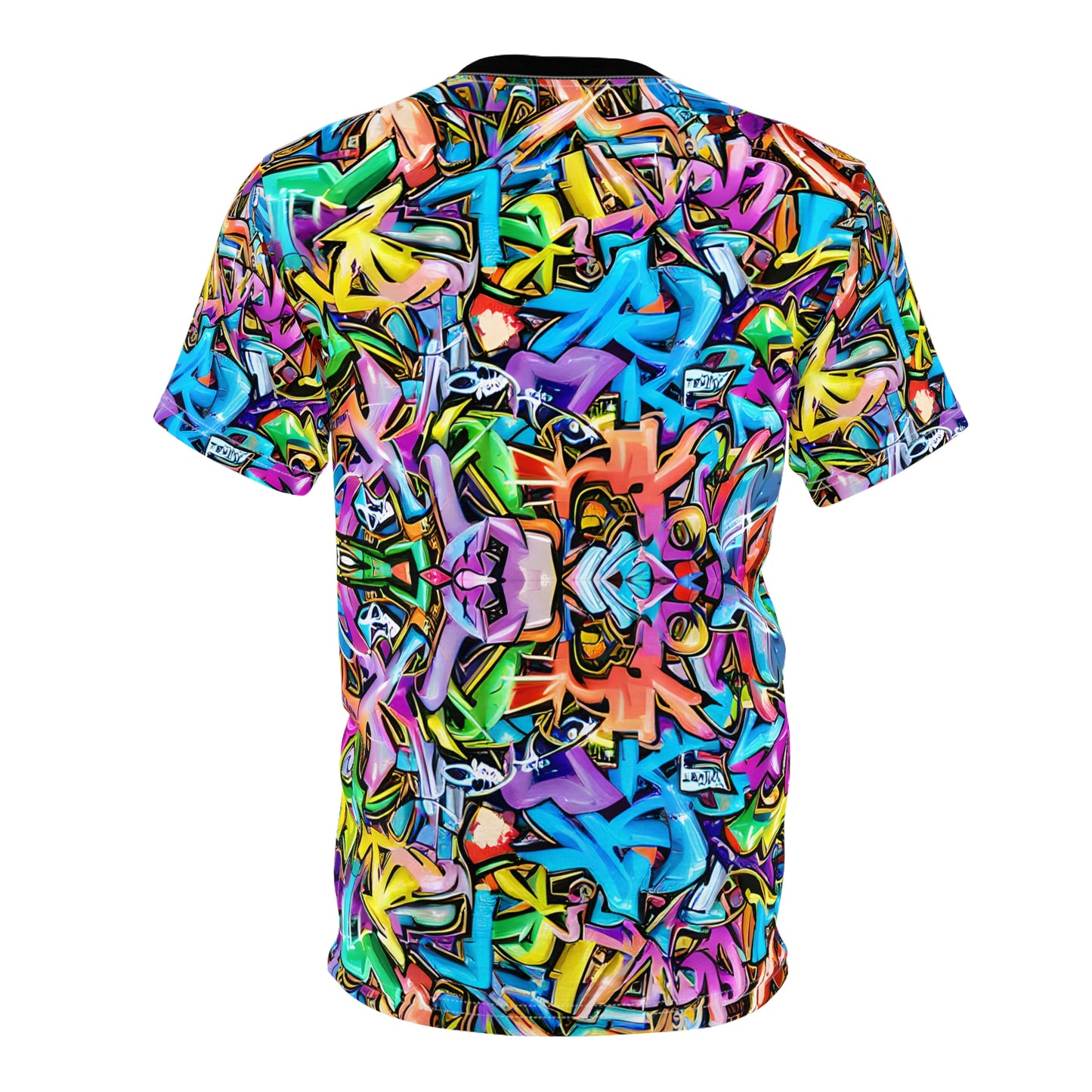 Graffiti Style, Abstract Style,  Unisex Cut & Sew Tee