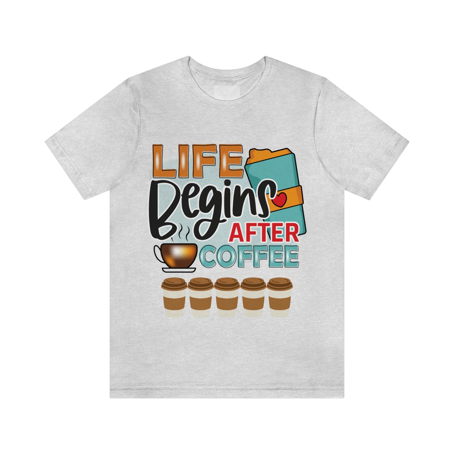 Coffee Time, Coffee Lovers,  Short Sleeve Tee