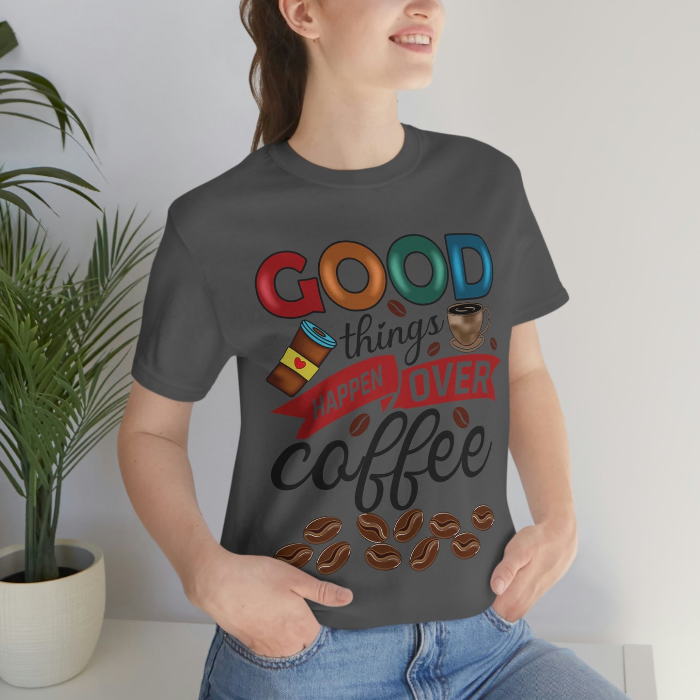 Coffee Style, Coffee Time, Coffee Lovers, Short Sleeve Tee