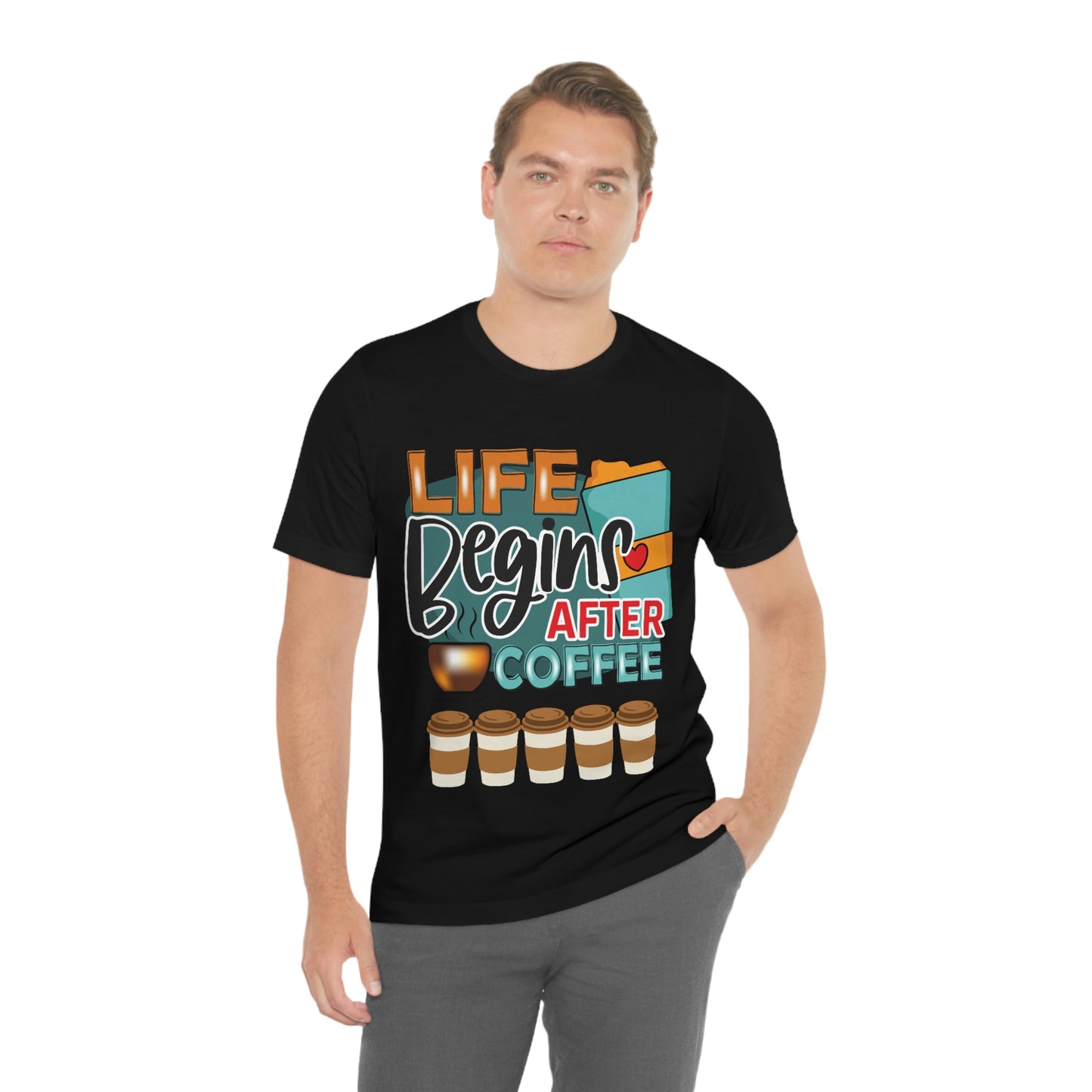 Coffee Time, Coffee Lovers,  Short Sleeve Tee