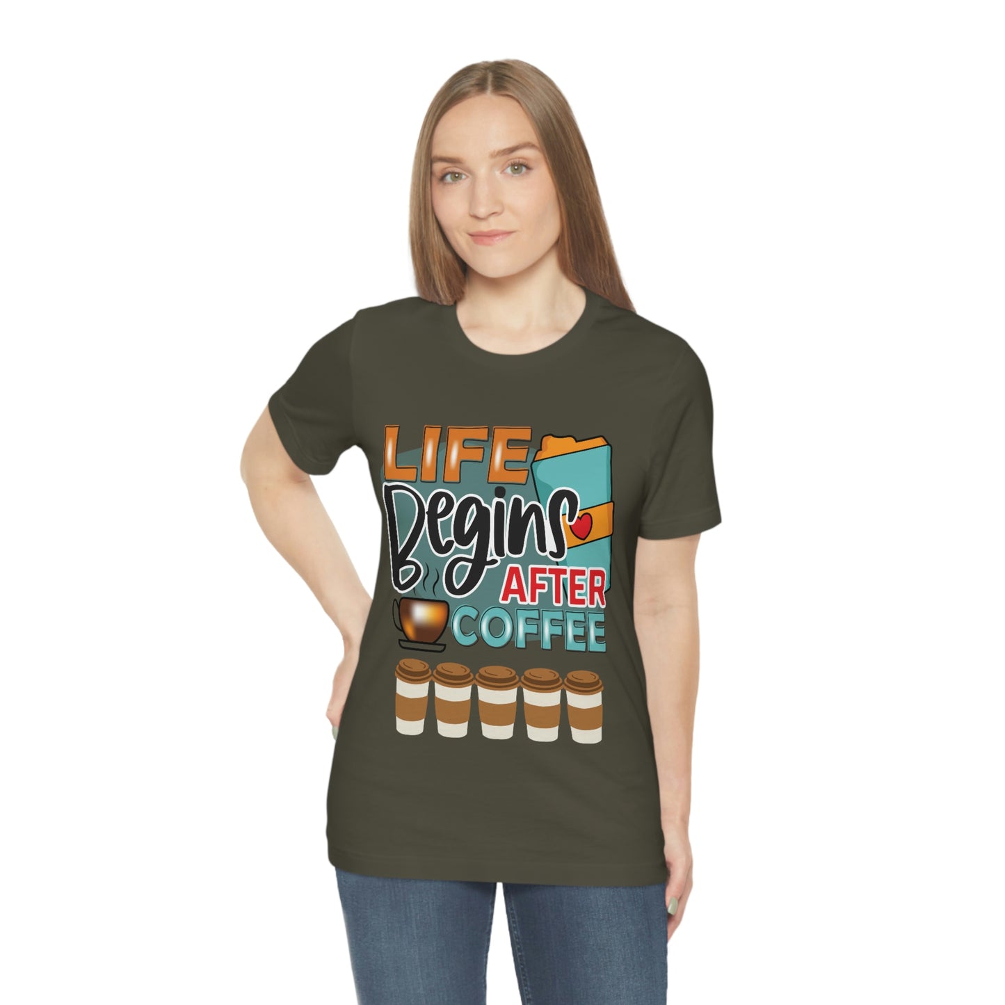 Coffee Time, Coffee Lovers,  Short Sleeve Tee