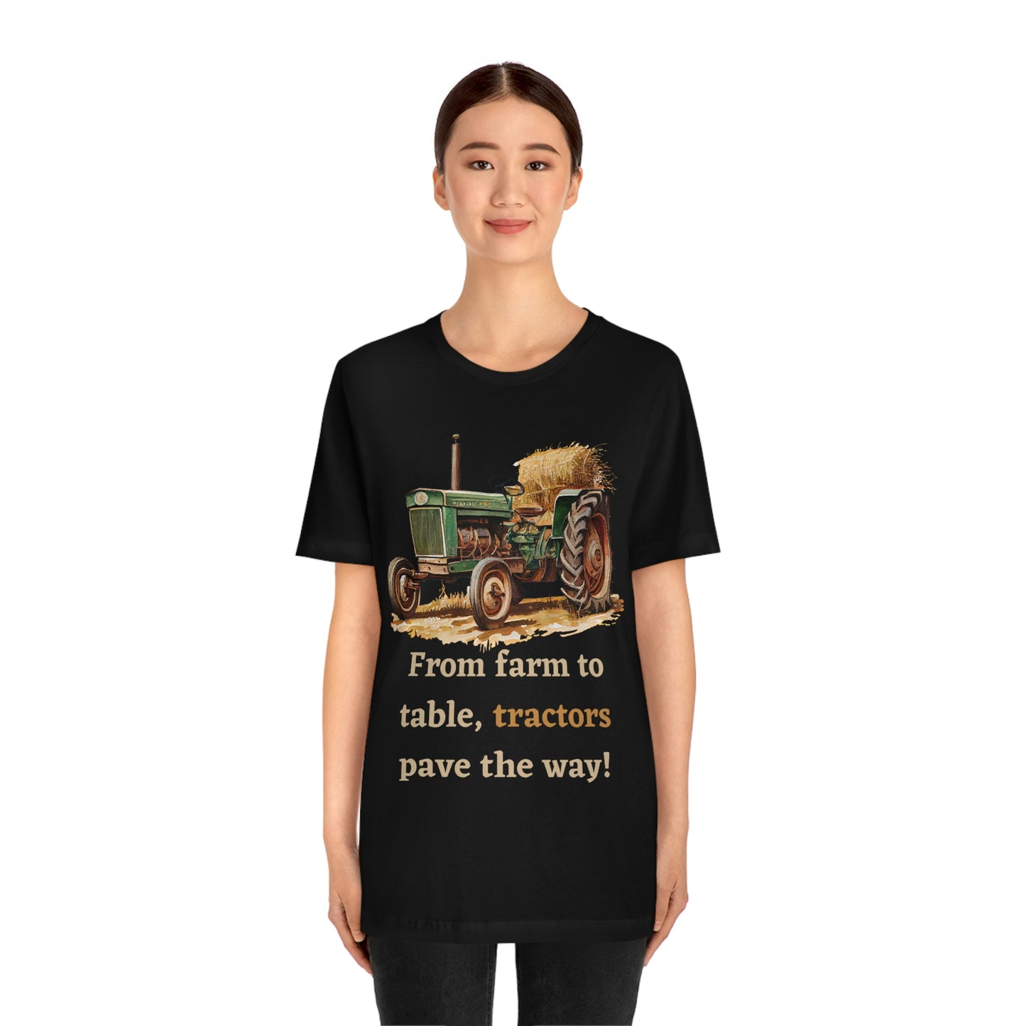 Tractors, Farmer land,  Short Sleeve Tee