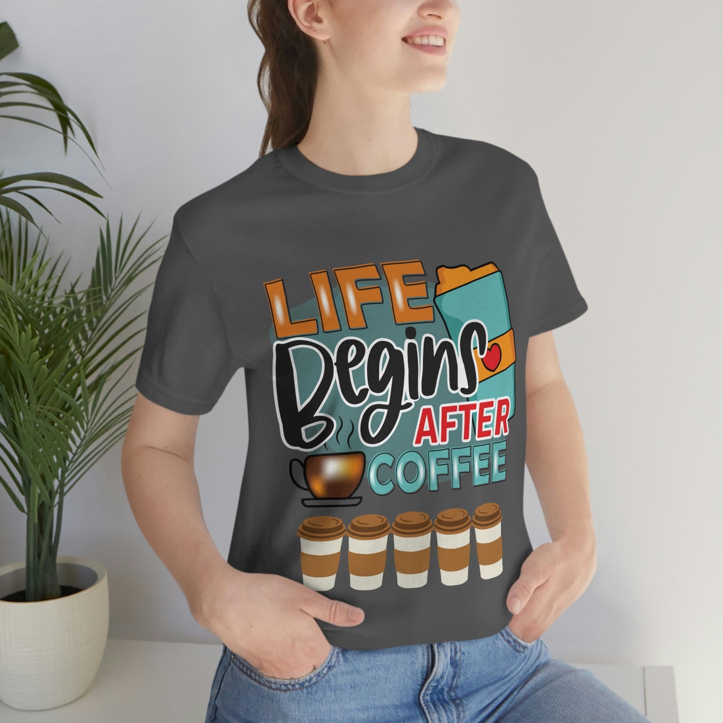 Coffee Time, Coffee Lovers,  Short Sleeve Tee