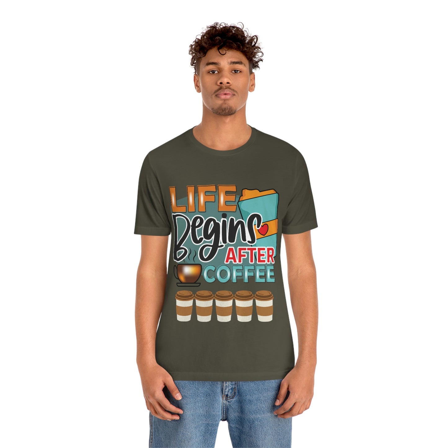 Coffee Time, Coffee Lovers,  Short Sleeve Tee