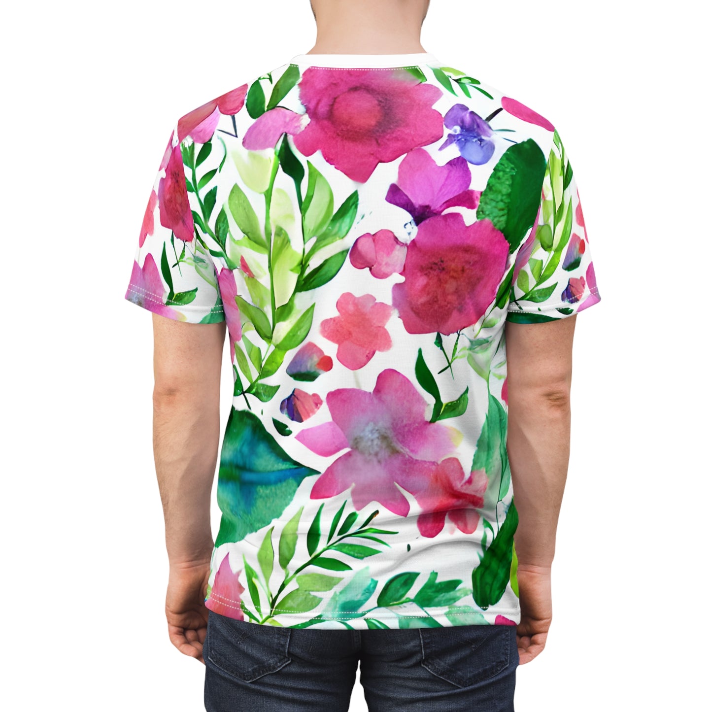 Floral Style, Graffiti Style, Abstract Style, Unisex Cut & Sew Tee