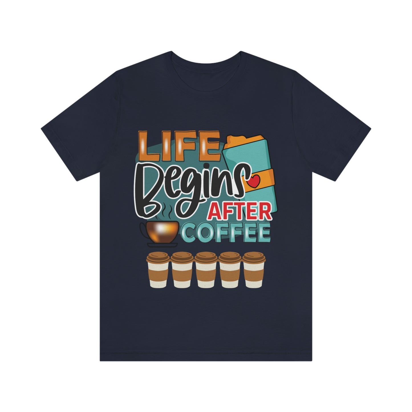 Coffee Time, Coffee Lovers,  Short Sleeve Tee