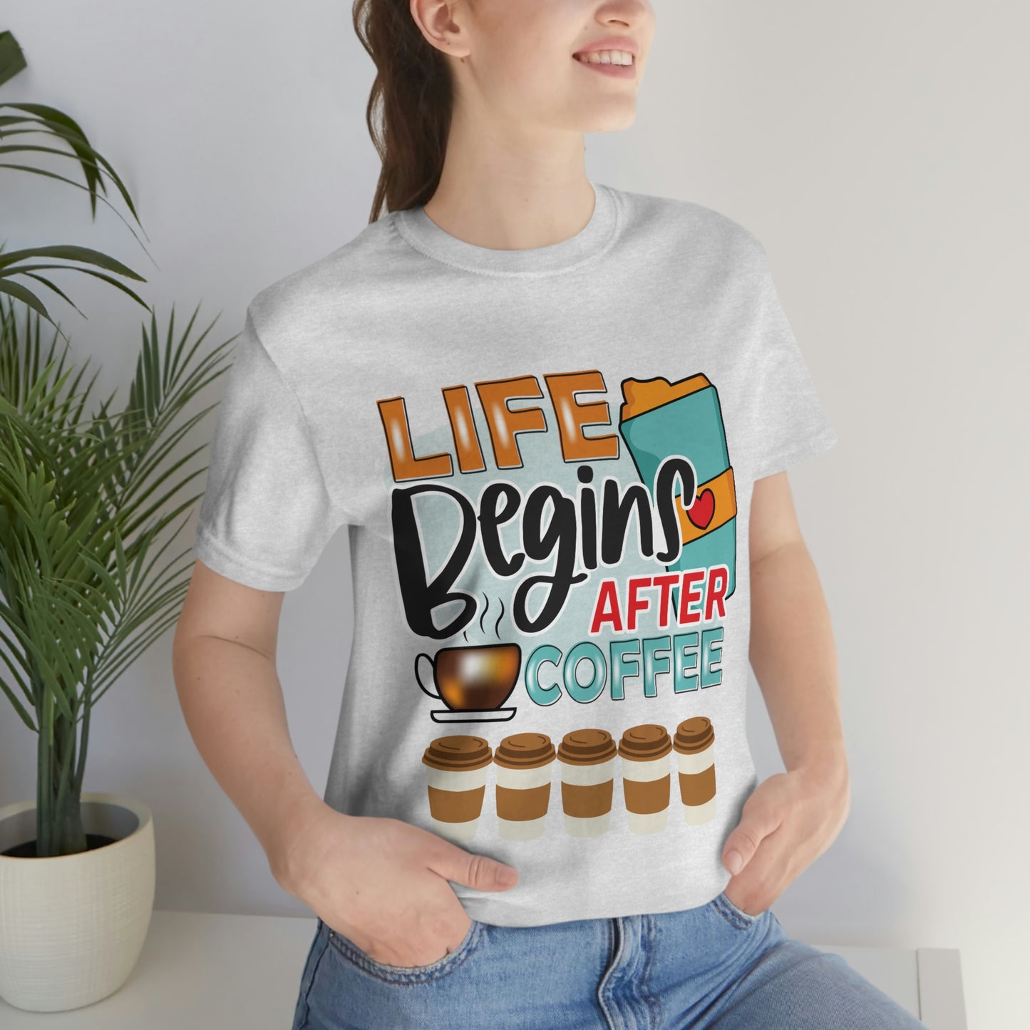 Coffee Time, Coffee Lovers,  Short Sleeve Tee