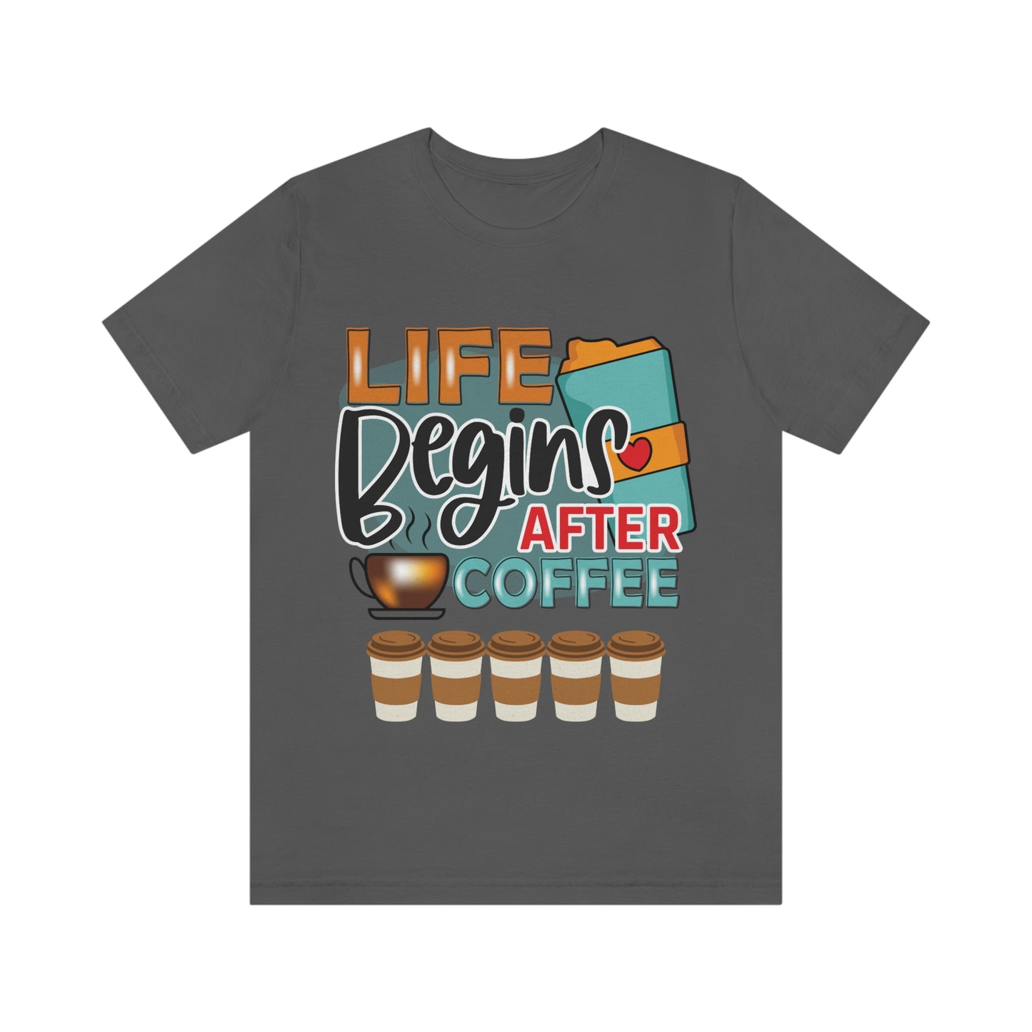 Coffee Time, Coffee Lovers,  Short Sleeve Tee