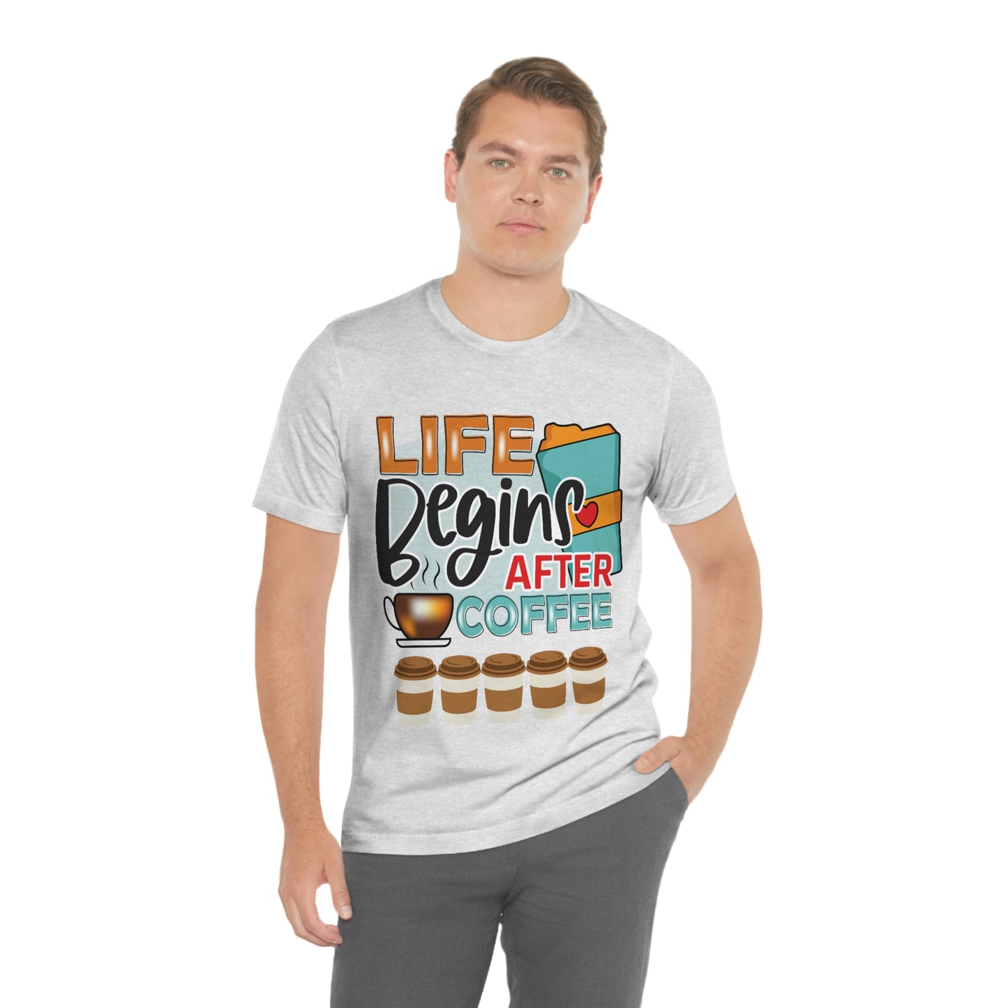 Coffee Time, Coffee Lovers,  Short Sleeve Tee